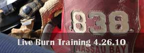 Live Burn Training 04262010